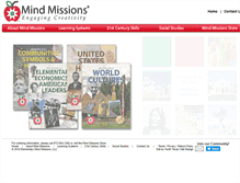 Tablet Screenshot of mindmissions.com